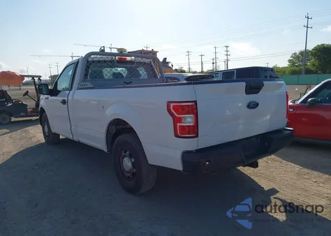 2018 Ford F150 из США, поврежденный, VIN 1FTMF1CB7JKE60751